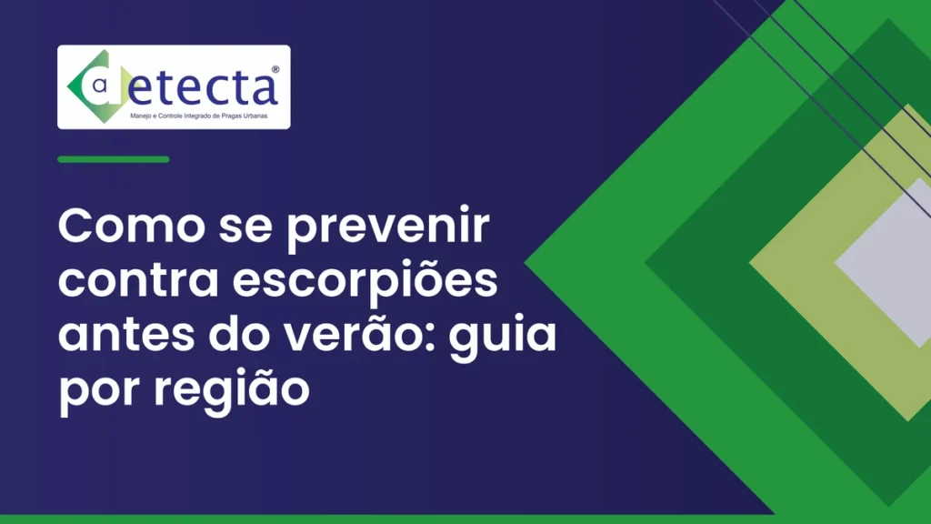 Capa do artigo sobre como se prevenir contra escorpiões antes do verão.